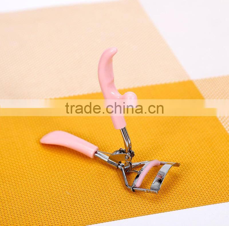 Top quality PP handle carbon steel best price women nature make up eyelash curl