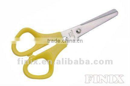 Durable Safety ABS Plastic Grip Stainless steel School Scissors