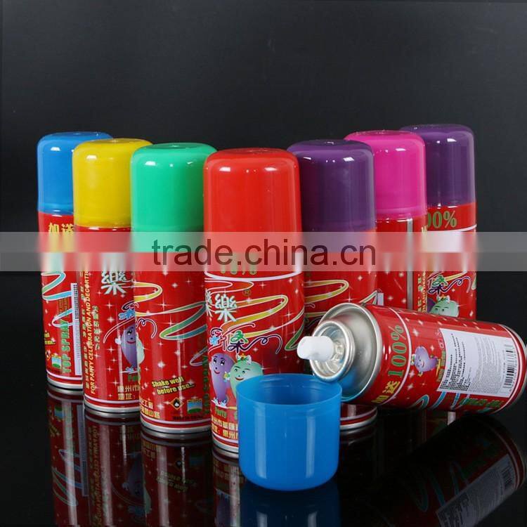 250ml wholesale snow spray can for birthday party/christmas/wedding artificial snow decoration