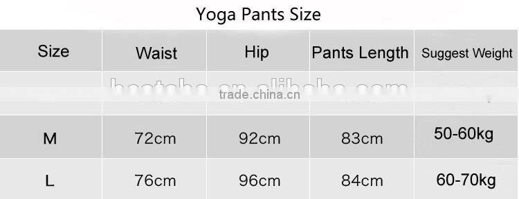 Custom high quality black yoga pants fitness clothing manufacturer yoga pants for girls