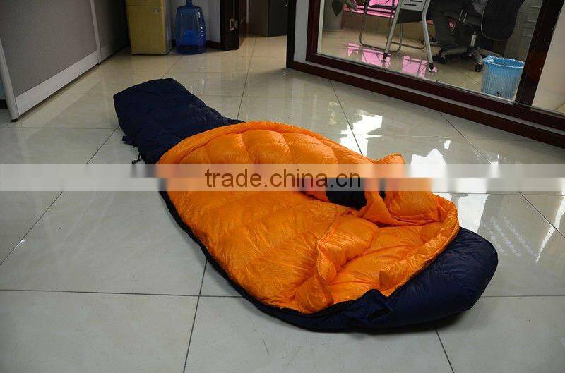 Nylon Down Mummy Sleeping Bag