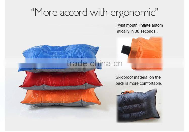 Outdoor Camping Travel Automatic Inflatable Pillow