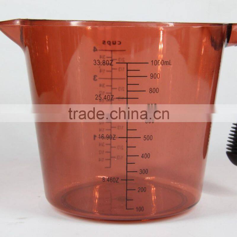 1000ml big volume plastic measuring cup