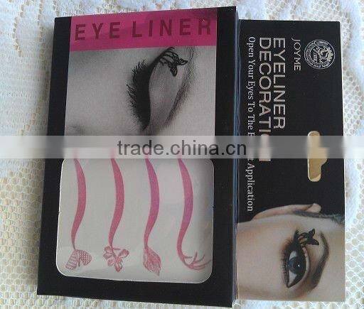 Joyme Colorful Eyeliner Sticker Eyeshadow Temporary Tattoo Make-up Eyeliner