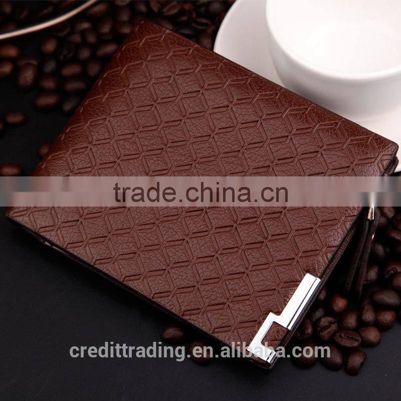 high quality leather money clip or man travel wallet