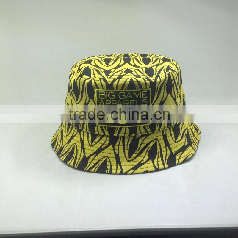 Cotton Printed Bucket Caps Fisherman Hats