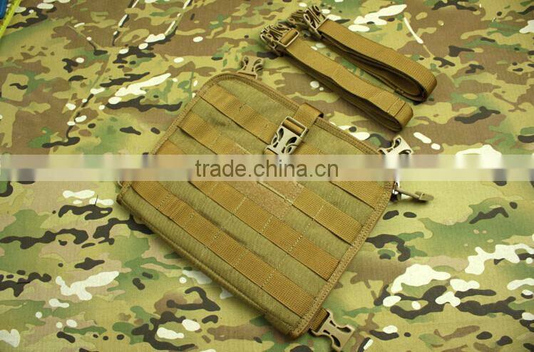 custom brown military tactical molle pad small bags