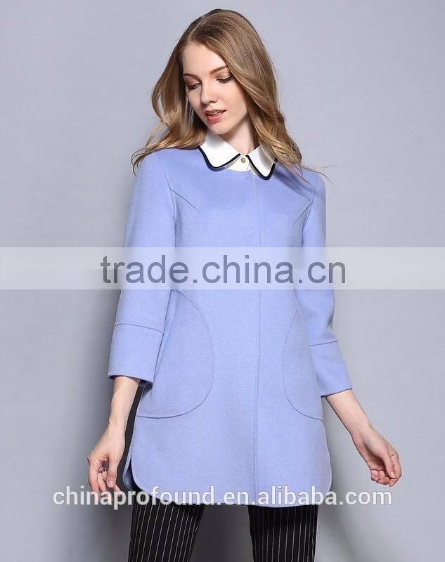 Winter Season Wool Coats And Jackets Woman