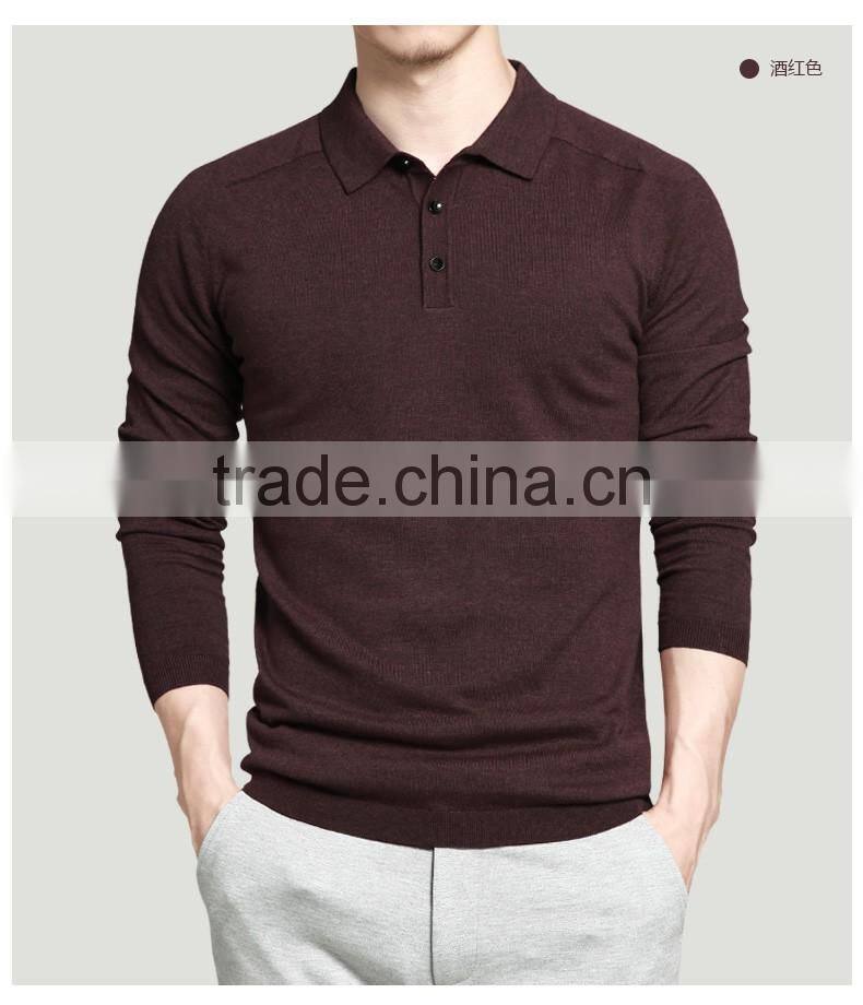 New design cheap long sleeve polo shirts for men polo blank wholesale mens polo t-shirt