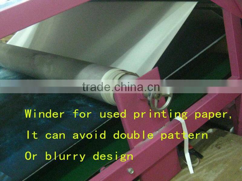 Chinese factory supply wholesale price dye roller sublimation printing heat transfer machine