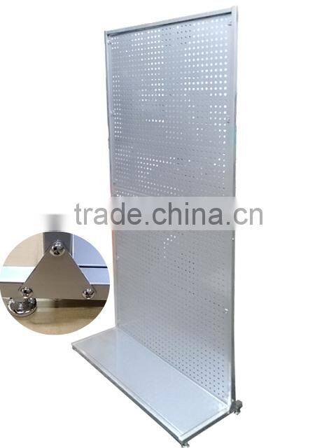 wholesale store hook display rack/light display pegboard hooks
