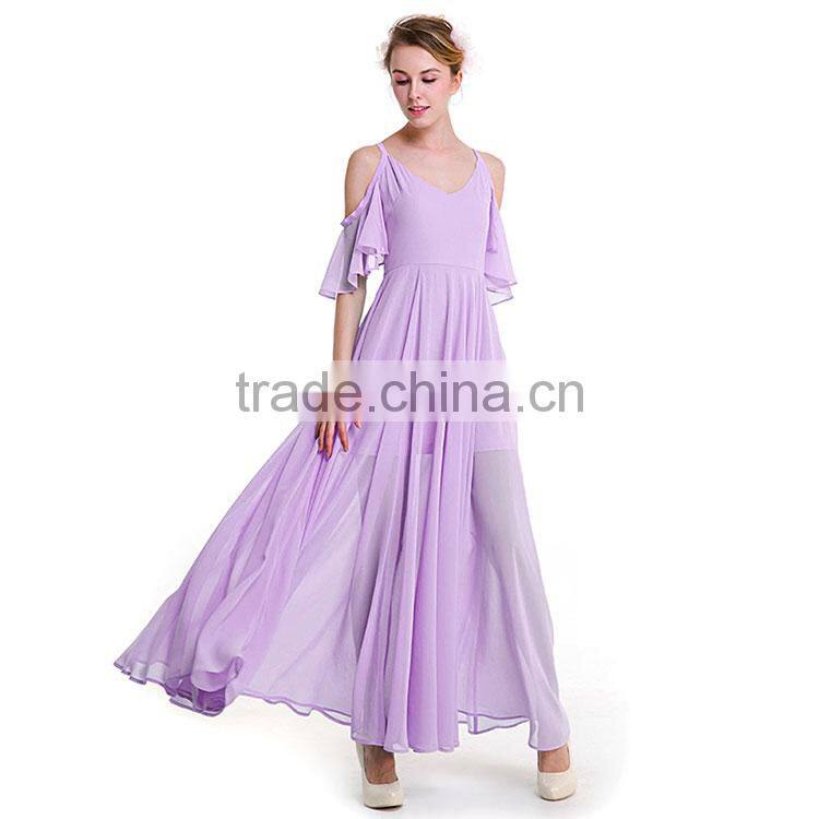Maxnegio full sexy cold shoulder 2016 long maxi casual maxi evening dress