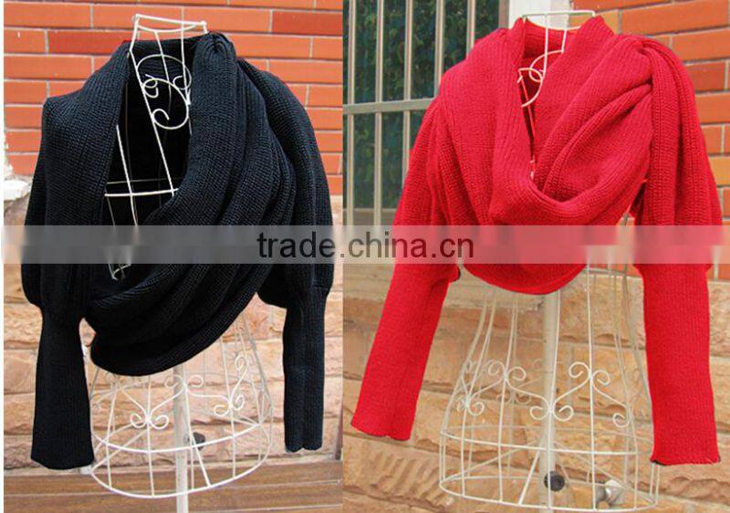 2015 2016 girls and ladies plain knitted winter thick shawls long scarf