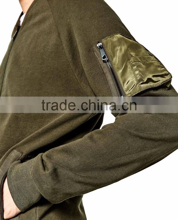 Top Quality Popular Polyester Lining Custom Bomber Varsity Jackets Men