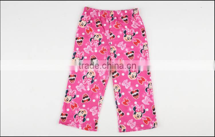 2014 new style wholesale Printed 100% polyester baby animal pajamas