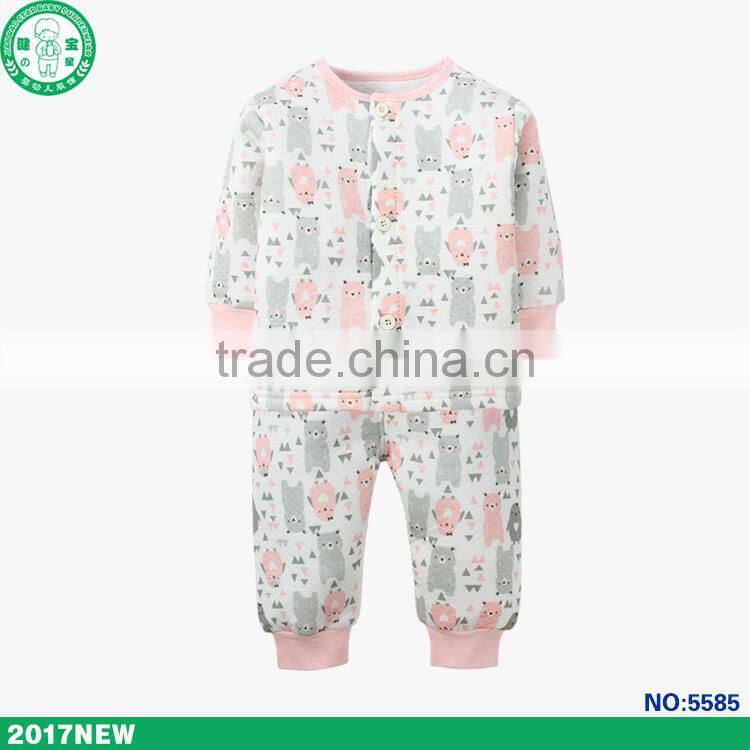 Wholesale winter baby clothes soft stylish unisex baby clothing sets