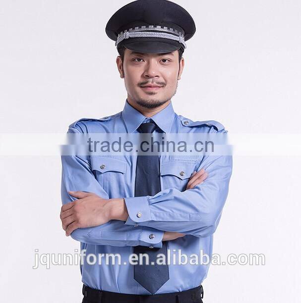 custom good quality latest design perfet fits hotel security guard uniform wholesale for sale