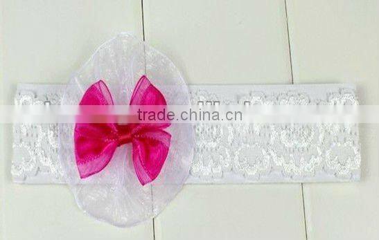 Feather headband Baby fashion hair band girl head accessories