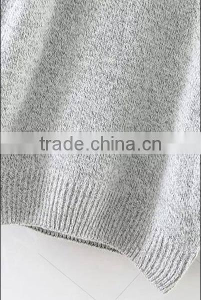 2017 Latest Design Top Woolen Ladies Sweater