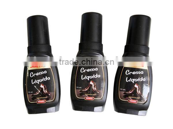 75ml liquid shoe polish for different colors