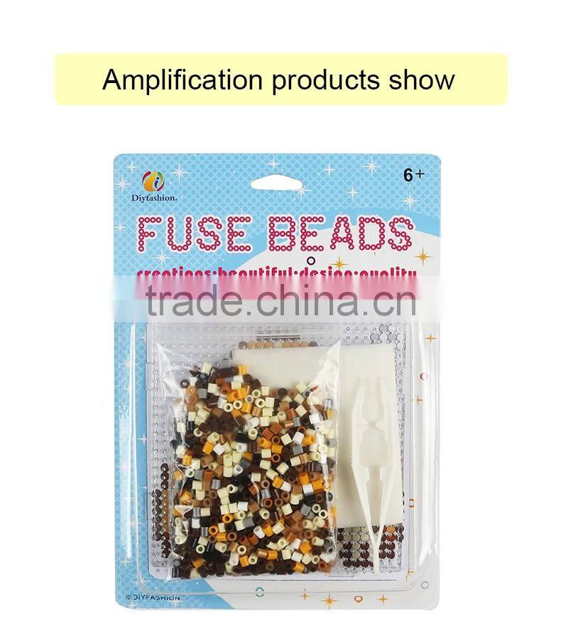 2017 Hot selling basset hound DIY education plastic hama fuse beads toys