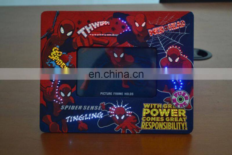 Lighting up photo frame with your best memory