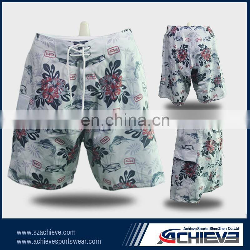 custom wholesale blank sweat shorts /blank board shorts /mens boardshorts