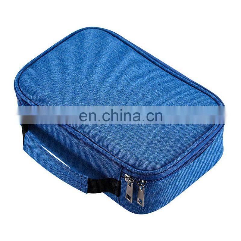 Large Capacity Pens Case Wrap Coloring Pencil Holder Organizer Stationary Bag Pencil Pouch