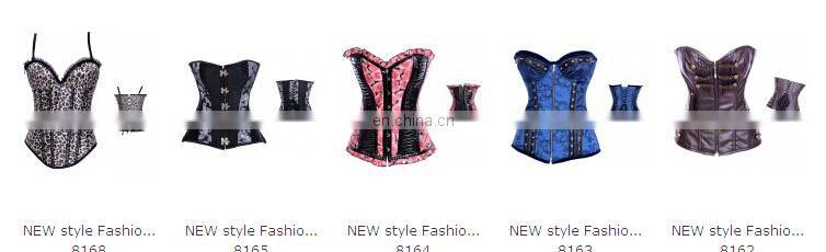 Hot selling black sling corset for men