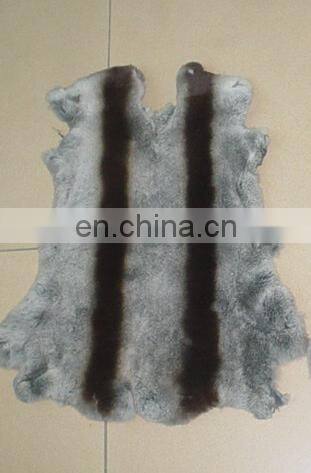 100% Natural Rex Rabbit Fur Skin Dyed Rex Rabbit Fur Pelt From China