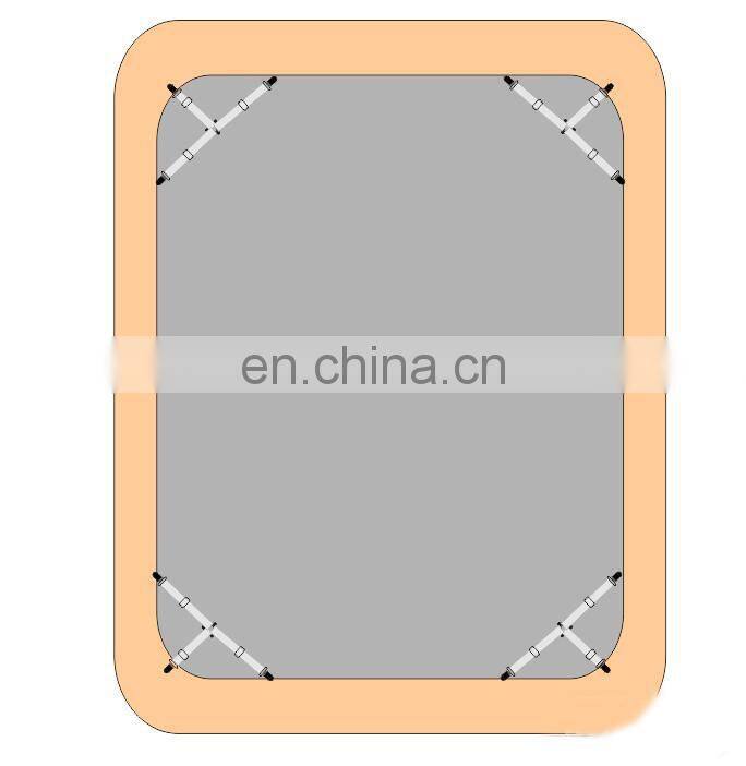 2017 yiwu fashion hot sale set 4pcs Triangle Mattress Pad Cover Clips holder Bed Sheet Holder