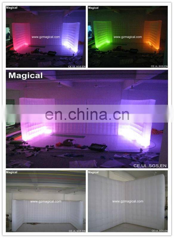 inflatable wall display stand