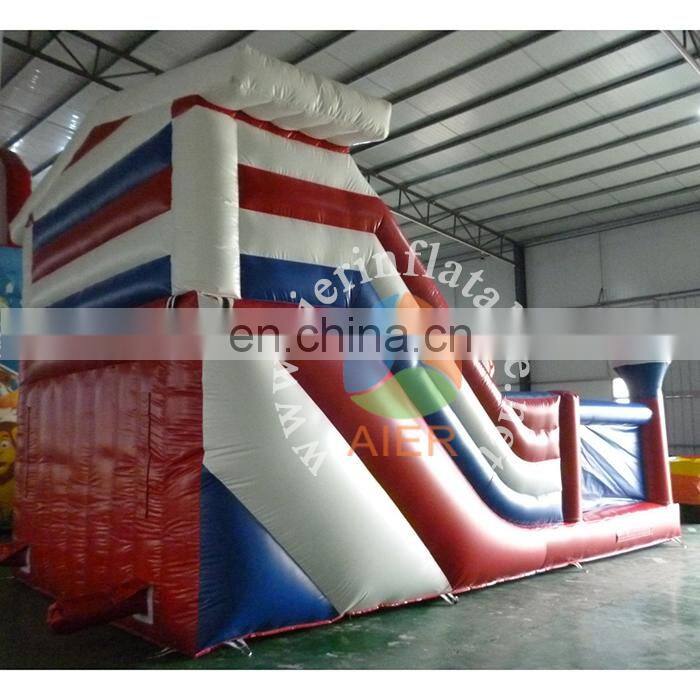 Guangzhou china inflatable slide/balloon inflatable bouncer slide / inflatable super slide for adult