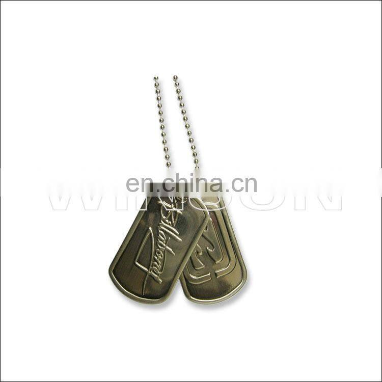 iron dog tagetched stainless steel dog tags