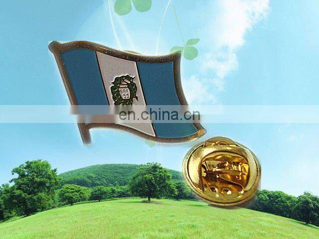 Zinc alloy letter badges, insignia beautifully compact, environmentally friendly nickel-plated badge