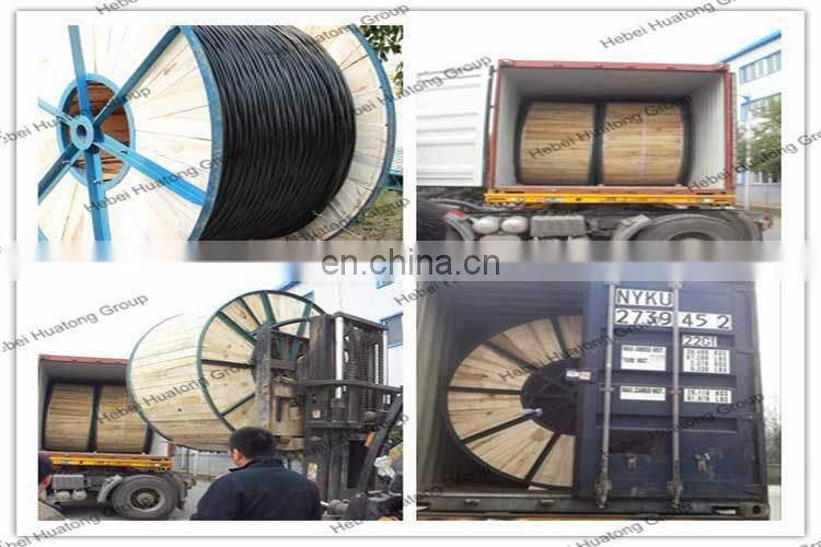 ASTM standard 2 x 25 mm2 Overhead stranded conductor ABC cable