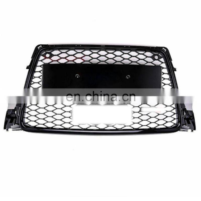 2009-2012 Honeycomb Mesh Grille + Fog light grill for Audi A4 S4 B8 8T RS4 Style