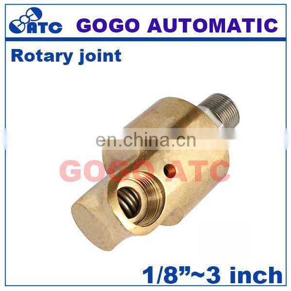 rotary swivel joint for pipe 3/8 inch 100 degree water swivel connector
