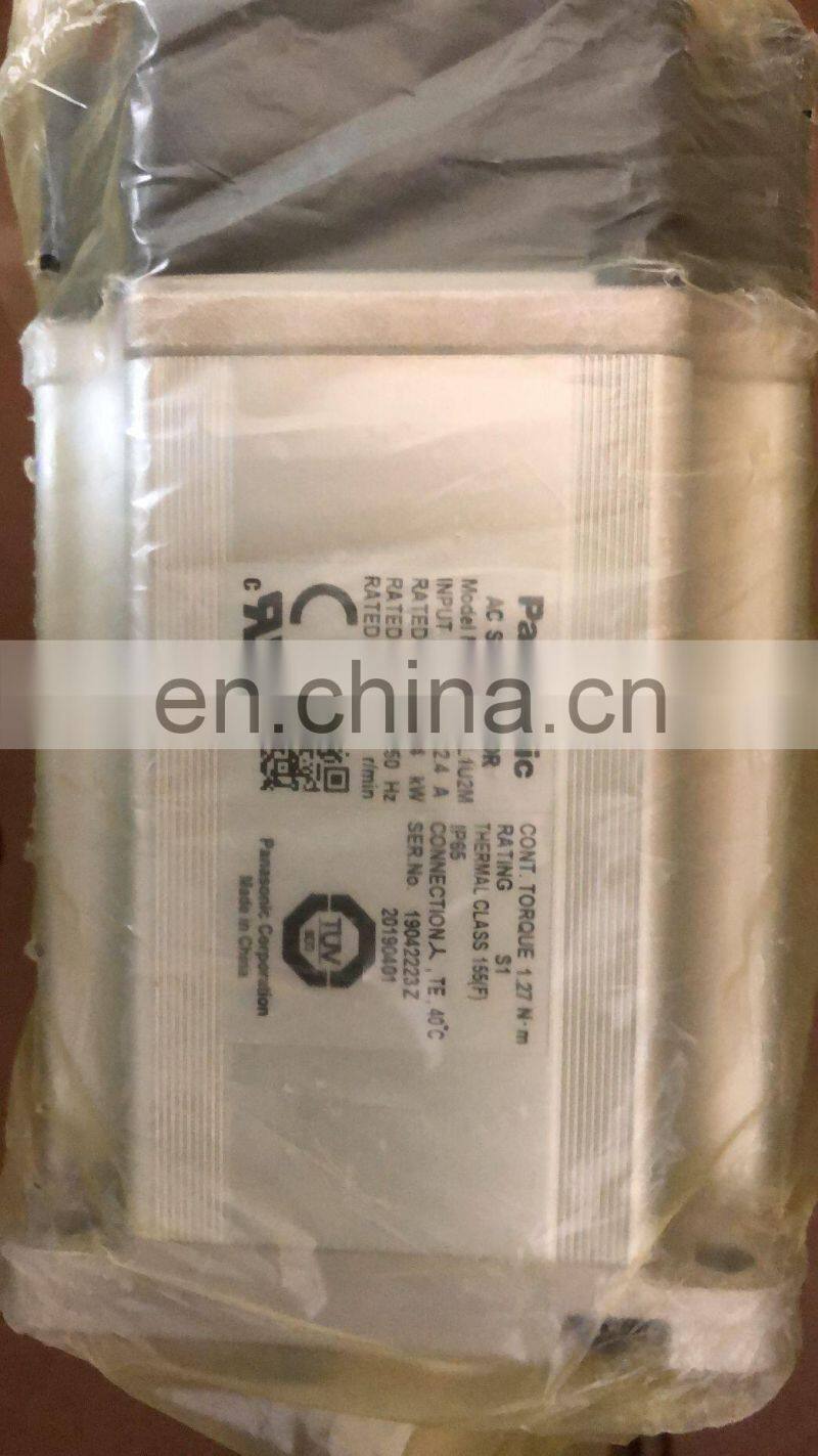 Original 3Phase AC P anasonic Servo Motor MSMF042L1U2M+MBDLT25SF For Sewing Machine