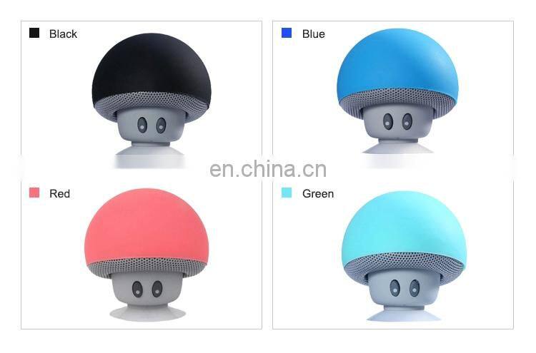Colorful bluetooth mini portable wireless speakers with new design and sucker