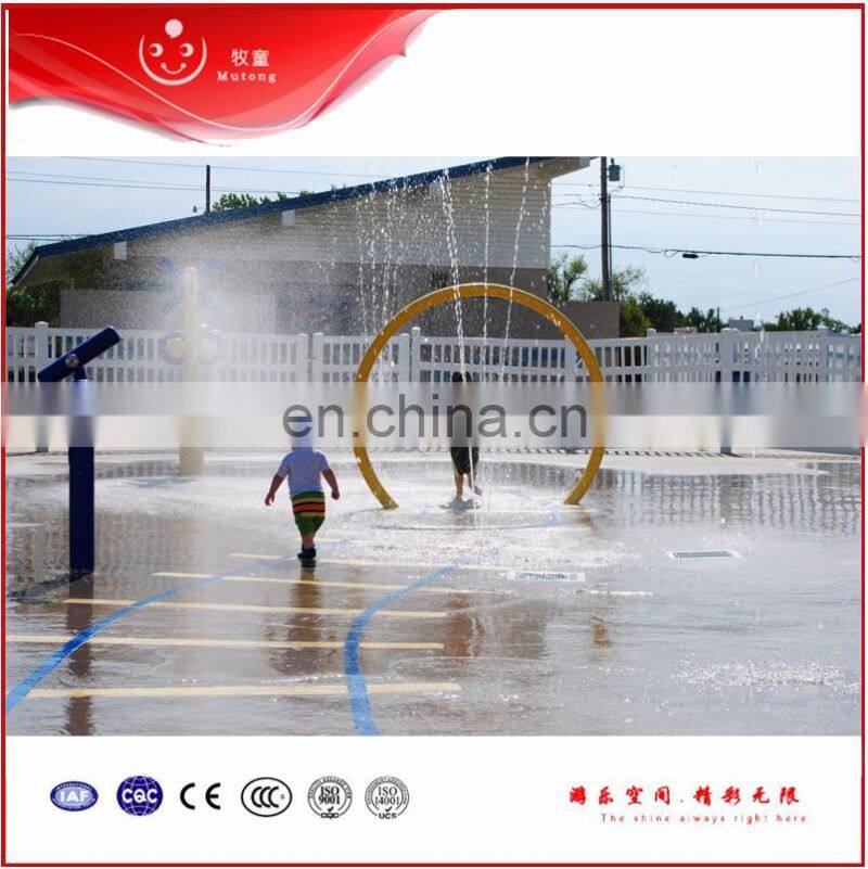 Rainbow Mist Hoops Water Park Spray Equipment Water Loops For Park