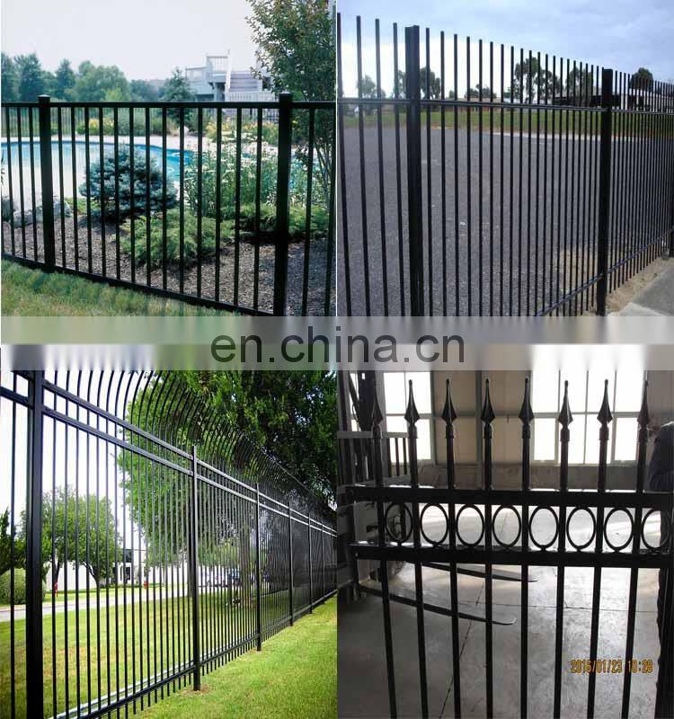 Best selling classical design spear top cheap metal fencing for garden or building