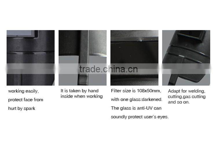 welding mask,safety mask,welding protective with PP handle WM054