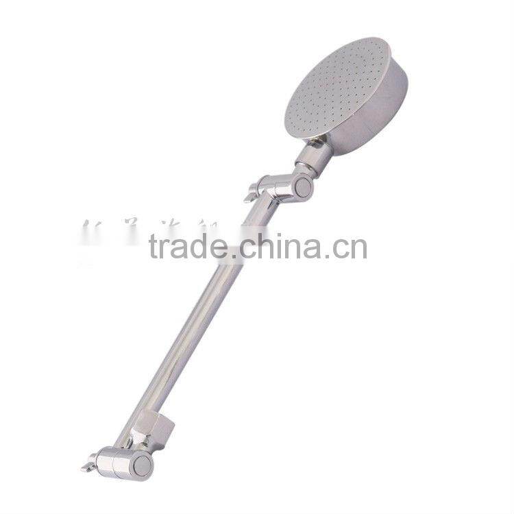 Brass shower head with shower arm with swivel function Water mark approved