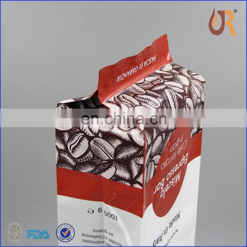 Aluminum foil coffee bags/ side gusset coffee bag/Coffee beans package