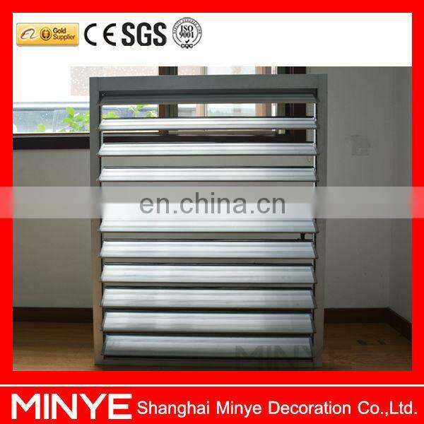 Factory price exterior aluminum window louvers/aluminum window louvers