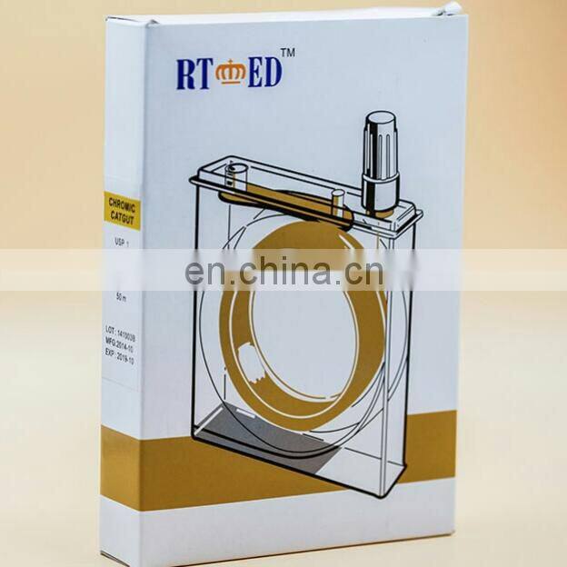 Hot Sale Surgical Cassette Veterinary Suture without Needle with high quality