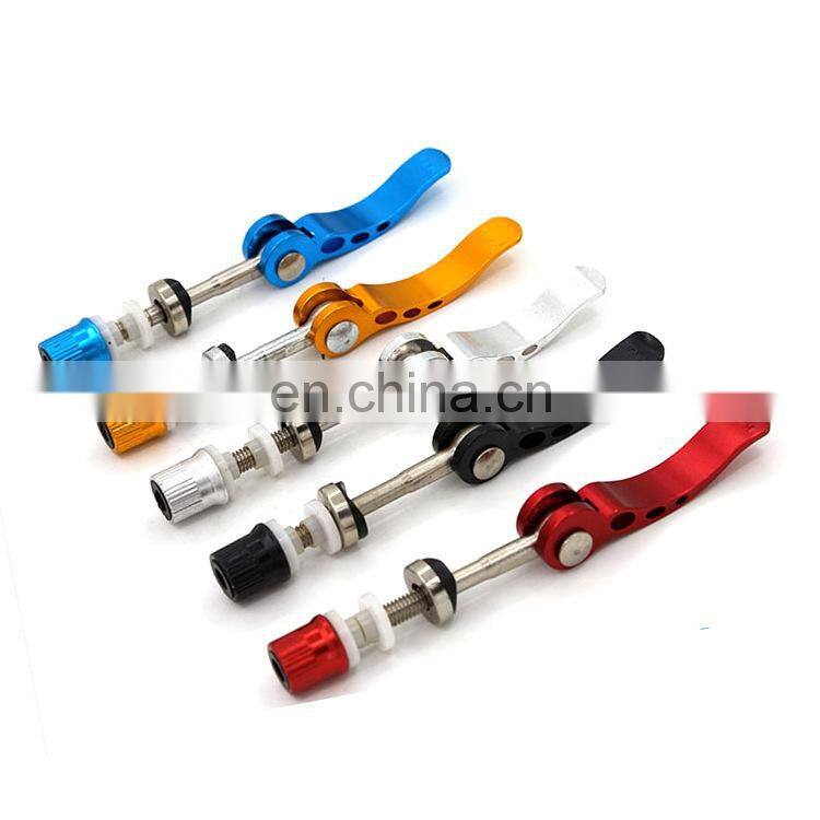 M6 Aluminium Alloy Bicycle Quick Release Seat Post Clamp Bike Seatpost Bolt Mountain Bike Accessories