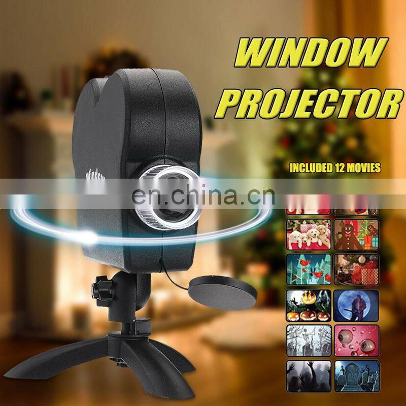 2020 Hot Sell 12 Movies Disco Light Mini Window Home Theater