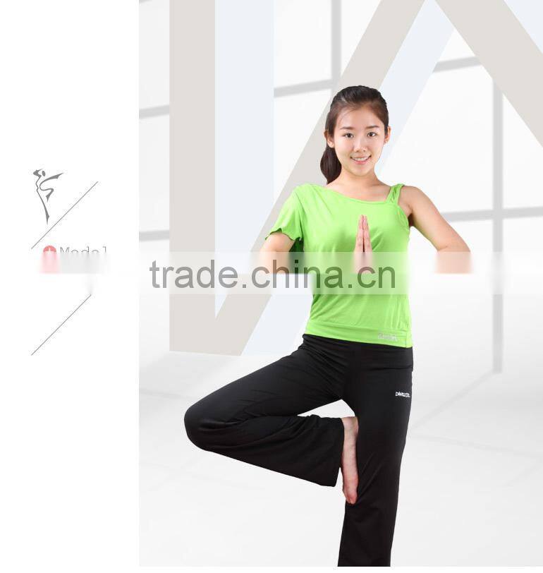 WE01054 Short Sleeve Dance Top, dance crop top, Ballet Costumes for Sale